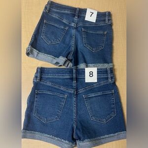 Gap Denim Washwell Jean Shorts NWT never worn size girls 7&8